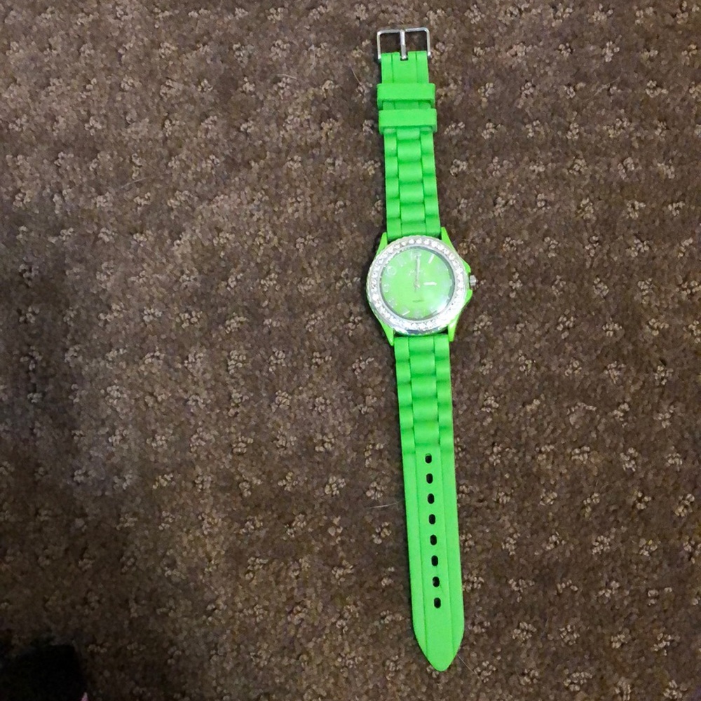 4 for $15! Lime green watch